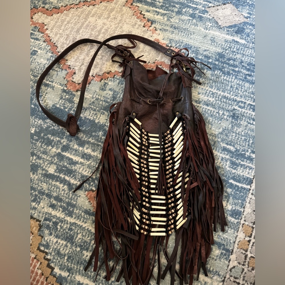 Spell embellished crossbody